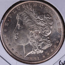 1881-S Morgan Silver Dollar, Gem Mint State Uncirculated Coin, Store