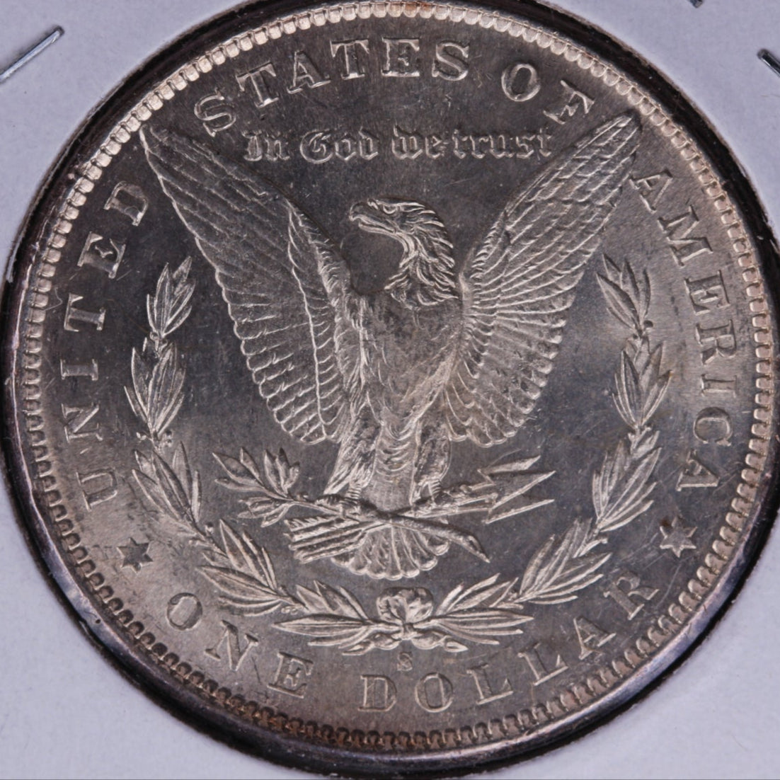 1881-S Morgan Silver Dollar, Gem Mint State Uncirculated Coin, Store #DR0202