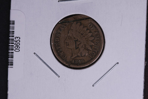 1860 Indian Head Small Cent.  Affordable Collectible Coin. Store # 09653