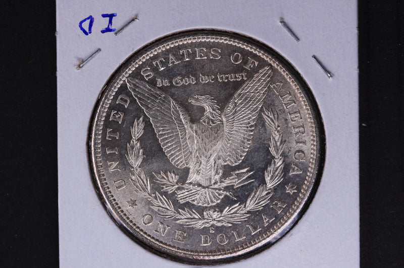 1881-S Morgan Silver Dollar, GEM Brilliant Un-Circulated condition, Store