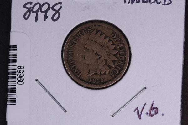 1860 Indian Head Small Cent.  Affordable Collectible Coin. Store # 09658