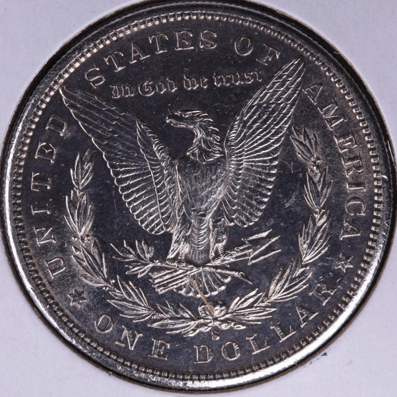 1881-S Morgan Silver Dollar, Un-Circulated condition. Has been cleaned/polished