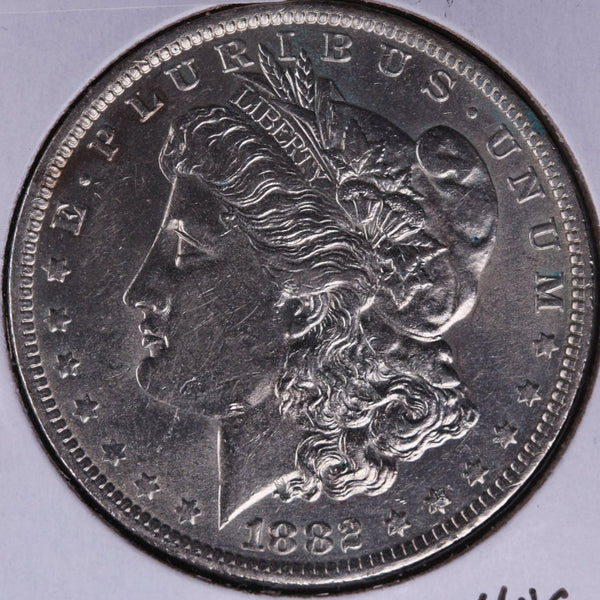 1882-O Morgan Silver Dollar, Mint State Uncirculated Coin, Store #DR0024