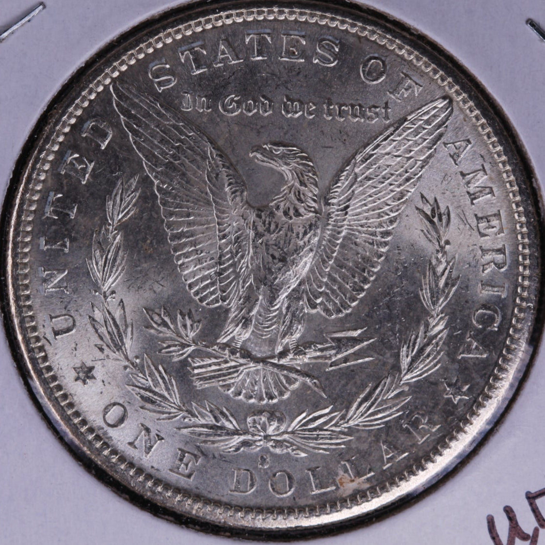 1882-S Morgan Silver Dollar, Mint State Uncirculated Coin, Store #DR0213