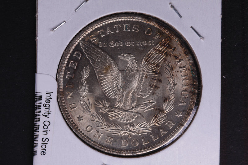 1883-O Morgan Silver Dollar, Brilliant Un-Circulated condition.  Coin Store