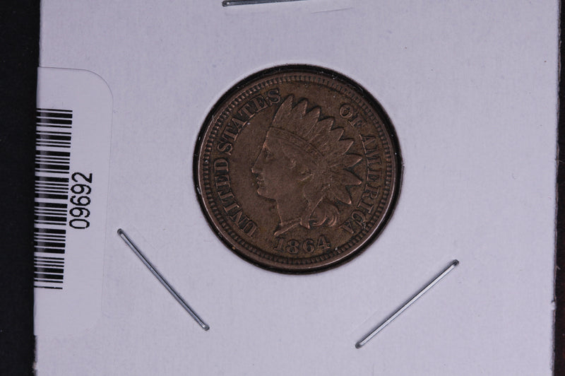 1864 Indian Head Small Cent, Copper-Nickel. Affordable Collectible Coin. Store