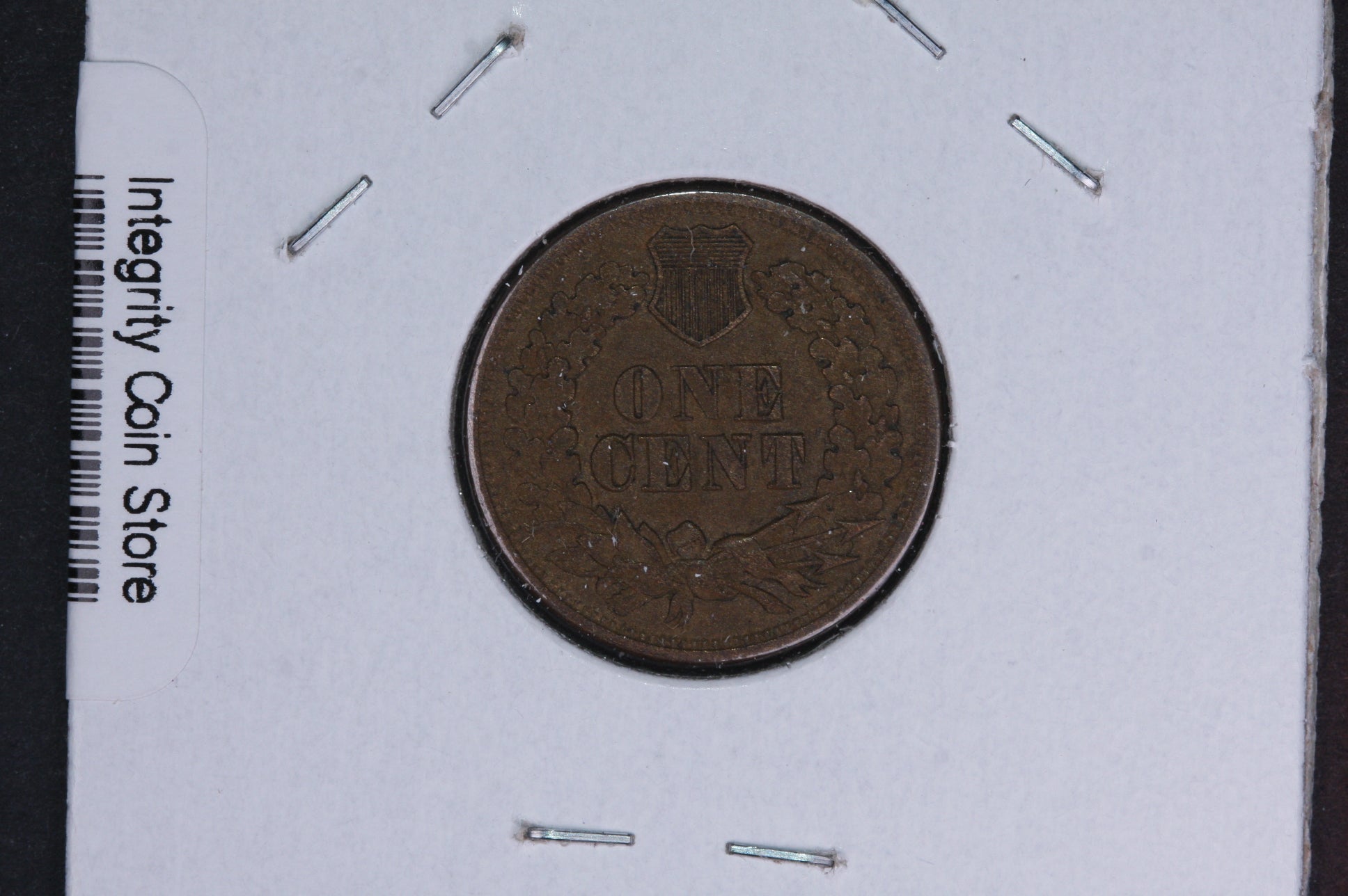 1864 Indian Head Small Cent, With "L".  Affordable Collectible Coin. Store # 09694