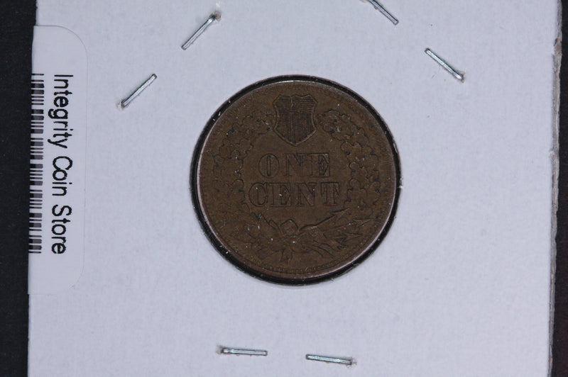 1864 Indian Head Small Cent, With "L".  Affordable Collectible Coin. Store