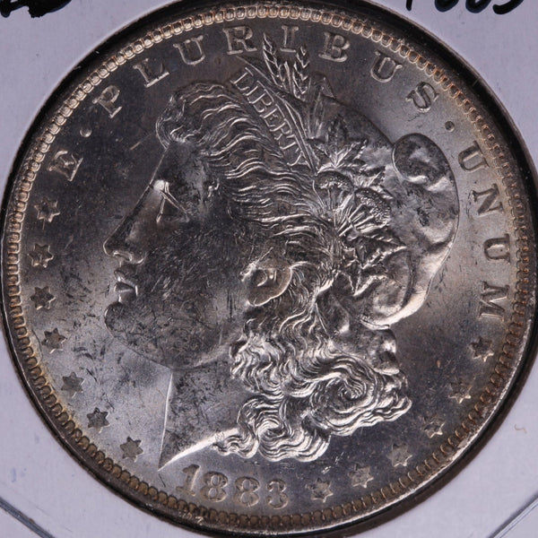 1883-O Morgan Silver Dollar, Mint State Uncirculated Coin, Store #DR0260