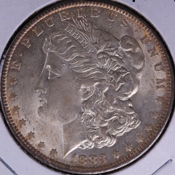 1883-O Morgan Silver Dollar, Mint State Uncirculated Coin, Store #DR0263