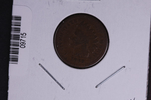 1869 Indian Head Small Cent.  Affordable Collectible Coin. Store # 09715