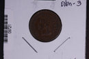 1873 Indian Head Small Cent, Open 3. Affordable Collectible Coin. Store