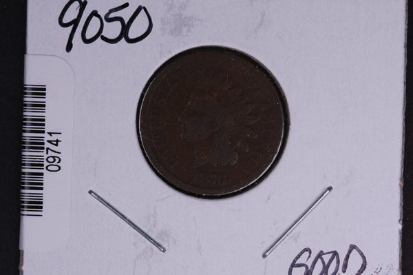 1876 Indian Head Small Cent.  Affordable Collectible Coin. Store # 09741