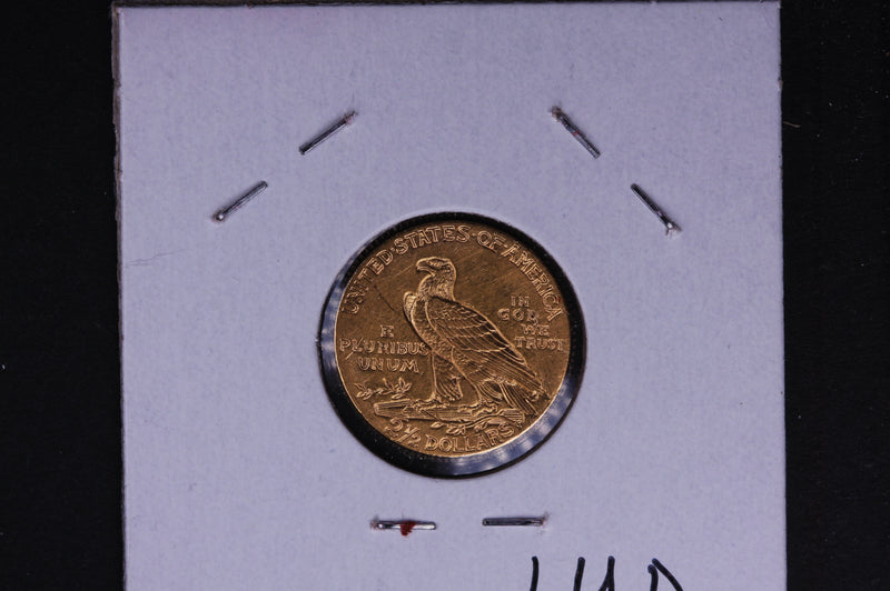 1911 $2.50 Indian Gold Piece. Nice Early Date, Collectible Gold.