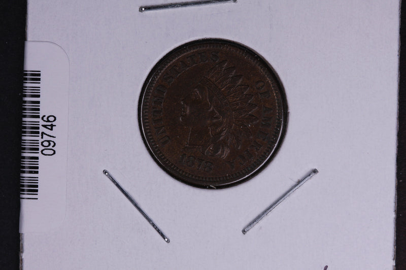 1878 Indian Head Small Cent.  Affordable Collectible Coin. Store