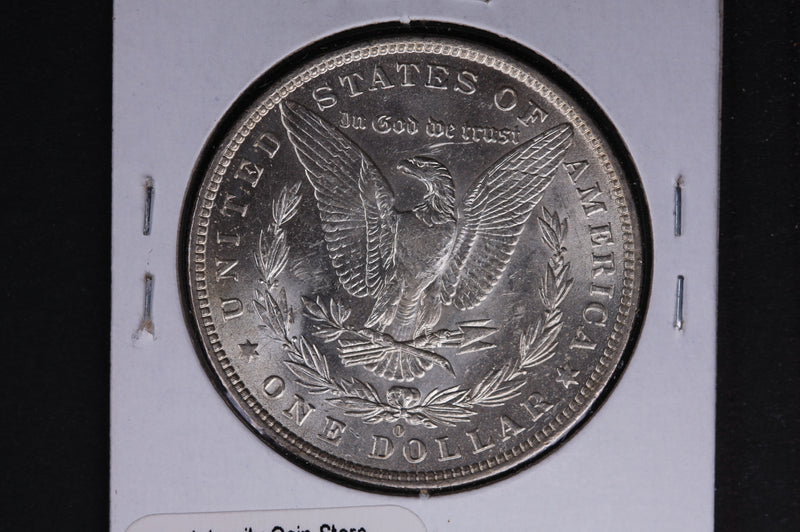 1881-O Morgan Silver Dollar, Un-Circulated condition.  Coin Store