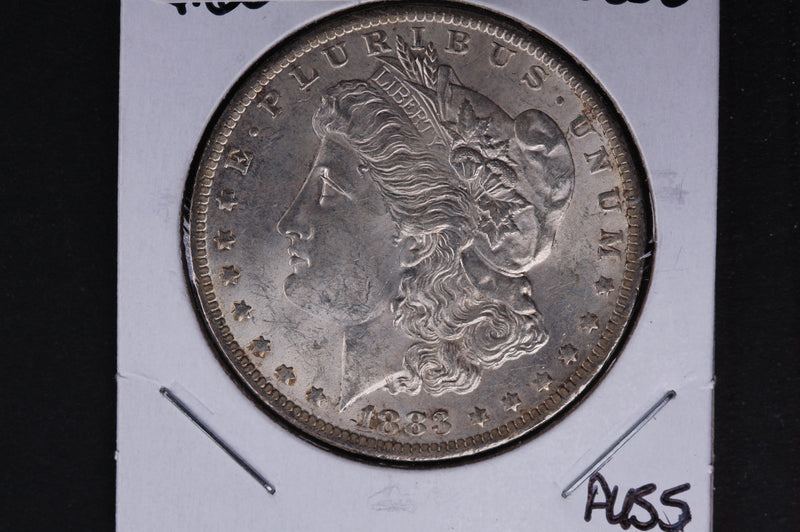 1883-O Morgan Silver Dollar, Choice About Un-Circulated condition. Coin Store