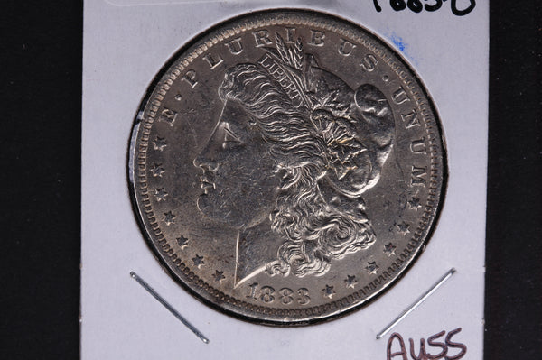 1883-O Morgan Silver Dollar, About Un-Circulated condition. Coin Store #04763