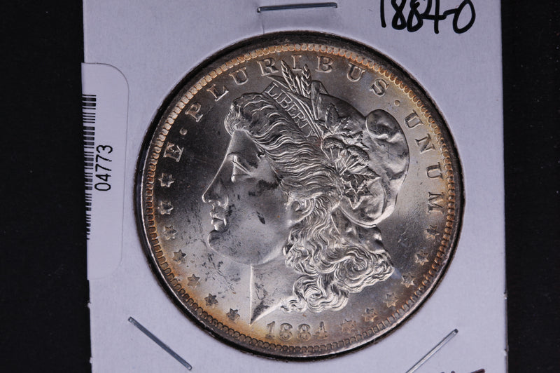1884-O Morgan Silver Dollar, GEM Uncirculated condition. Coin Store