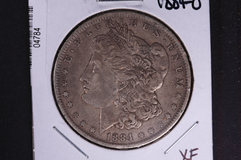 1884-O Morgan Silver Dollar, Extra Fine Circulated condition, Coin Store