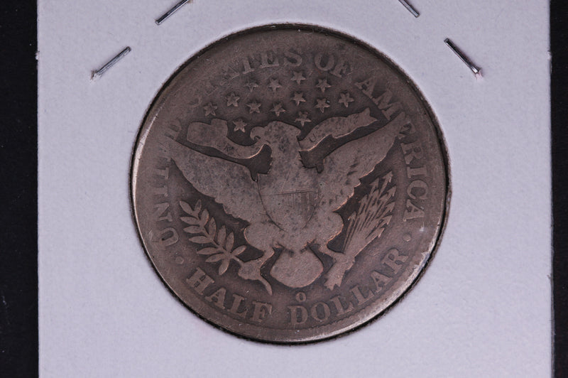 1892-O Barber Half Dollar. Average Circulated Coin. View all photos.