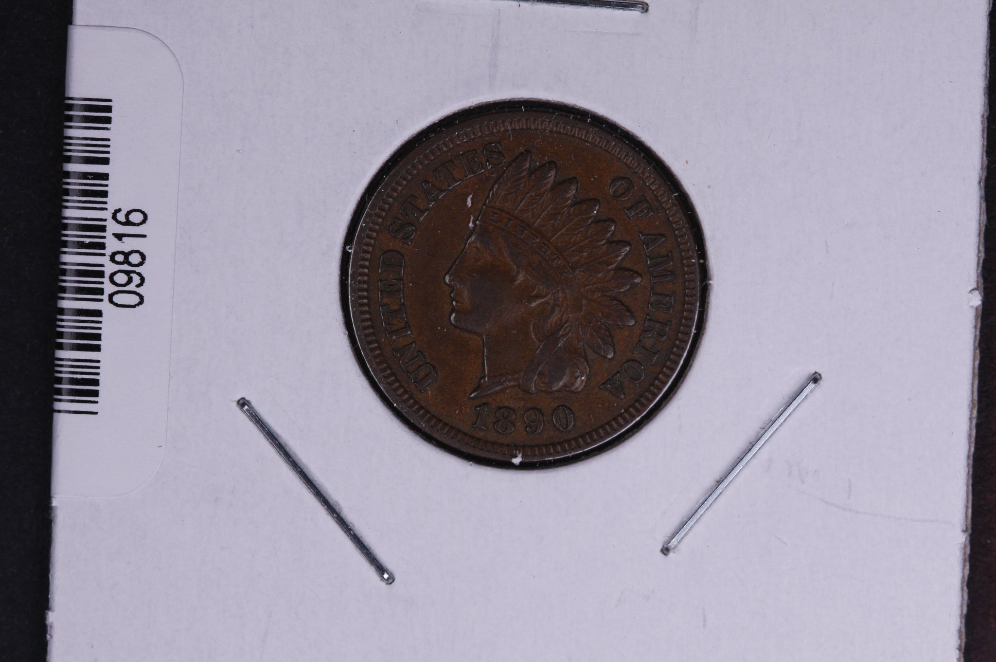 1890 Indian Head Small Cent.  Affordable Collectible Coin. Store # 09816