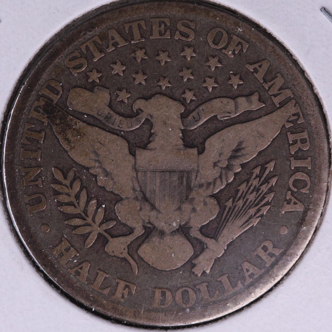 1894 Barber Half Dollar, Very Good Circulated Coin, Store #HR180