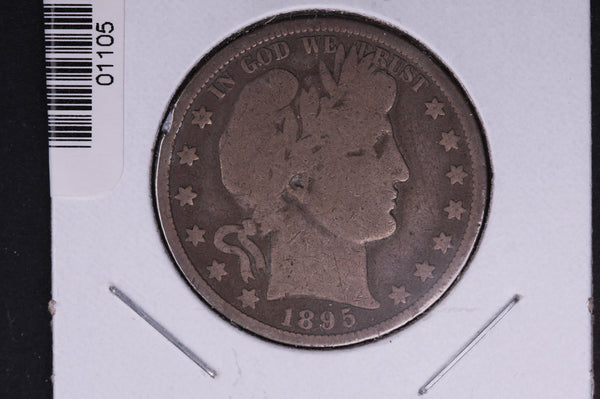 1895 Barber Half Dollar. Average Circulated Coin. View all photos. #01105