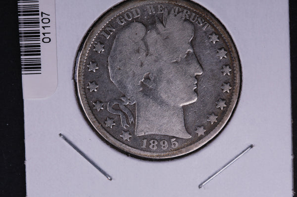 1895 Barber Half Dollar. Average Circulated Coin. View all photos. #01107
