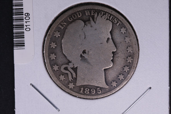 1895 Barber Half Dollar. Average Circulated Coin. View all photos. #01109