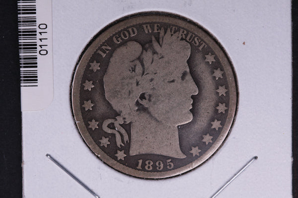 1895-O Barber Half Dollar. Average Circulated Coin. View all photos. #01110