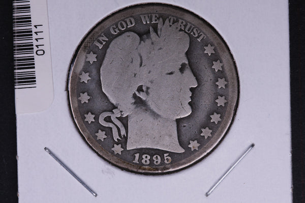 1895-O Barber Half Dollar. Average Circulated Coin. View all photos. #HR197