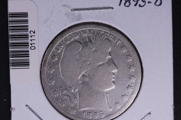 1895-O Barber Half Dollar. Average Circulated Coin. View all photos. #01112