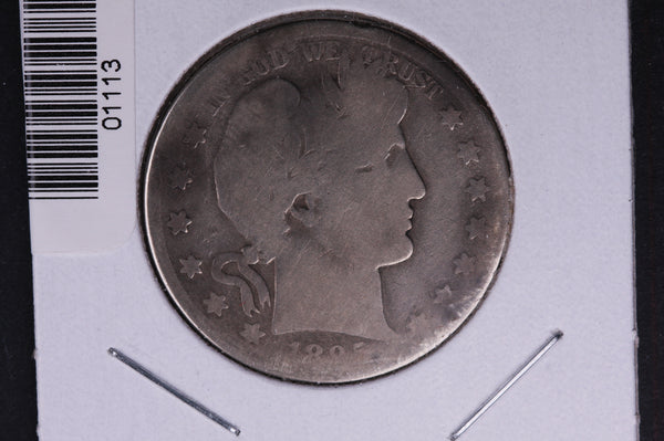 1895-O Barber Half Dollar. Average Circulated Coin. View all photos. #HR196
