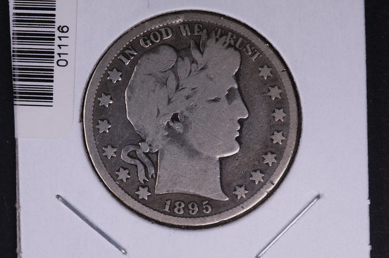 1895-S Barber Half Dollar. Average Circulated Coin. View all photos.