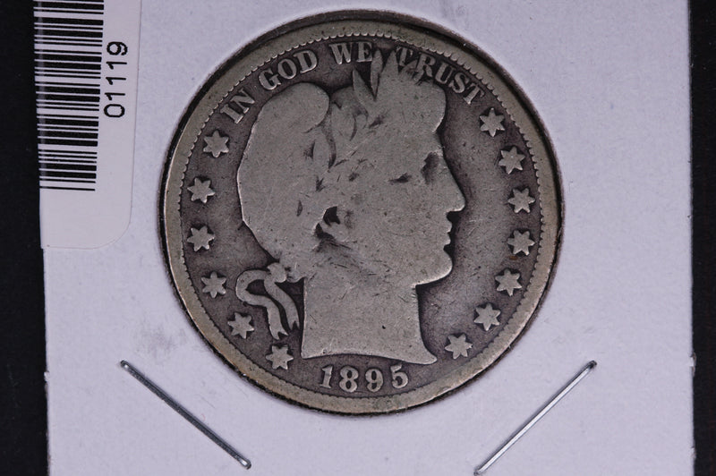 1895-S Barber Half Dollar. Average Circulated Coin. View all photos.