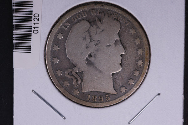 1895-S Barber Half Dollar. Average Circulated Coin. View all photos. #01120