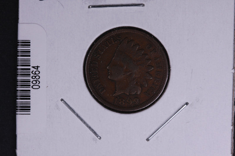 1899 Indian Head Small Cent.  Affordable Collectible Coin. Store