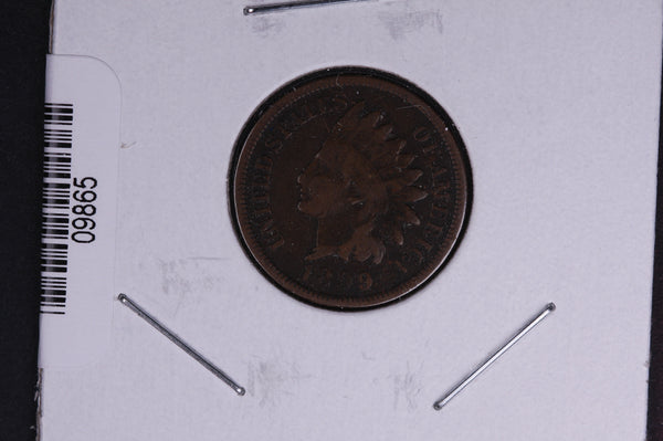 1899 Indian Head Small Cent.  Affordable Collectible Coin. Store # 09865