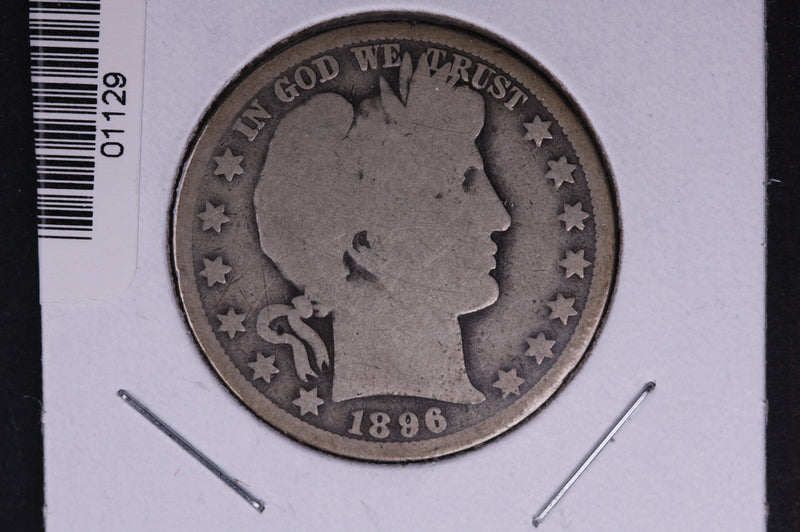 1896-O Barber Half Dollar. Average Circulated Coin. View all photos.