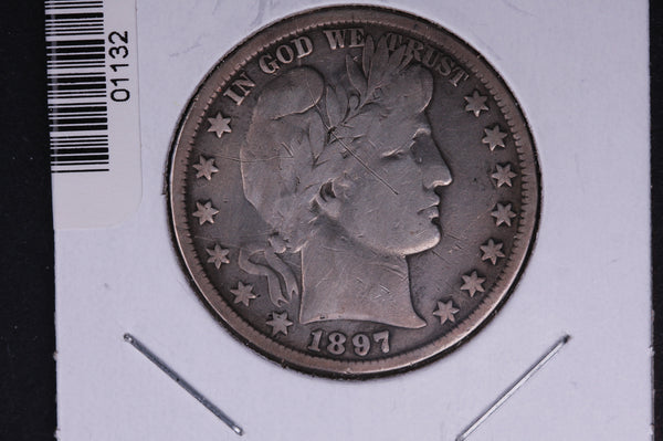 1897 Barber Half Dollar. Average Circulated Coin. View all photos. #HR210