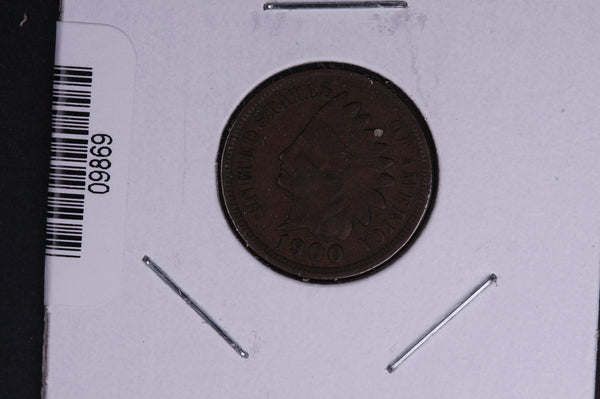 1900 Indian Head Small Cent.  Affordable Collectible Coin. Store # 09869