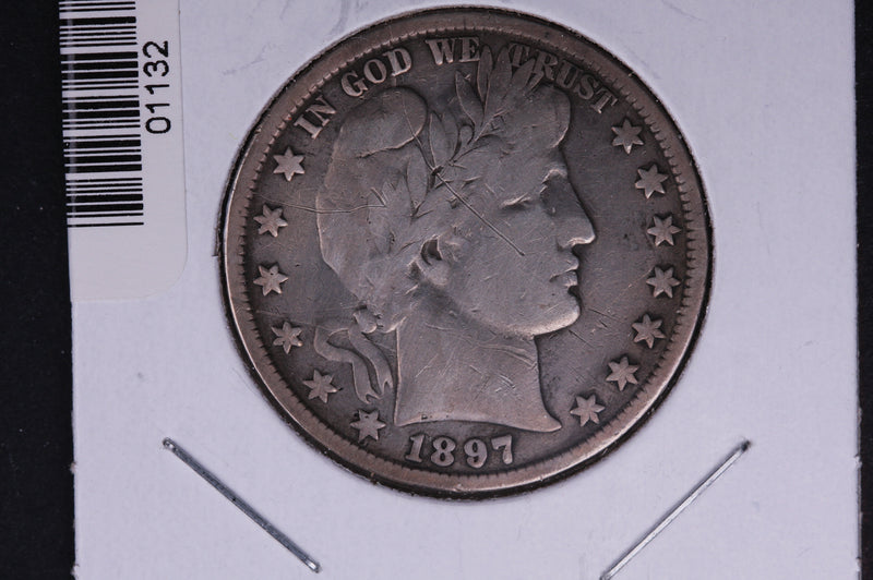 1897 Barber Half Dollar. Average Circulated Coin. View all photos.