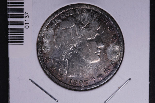 1897 Barber Half Dollar. Average Circulated Coin. View all photos. #01137