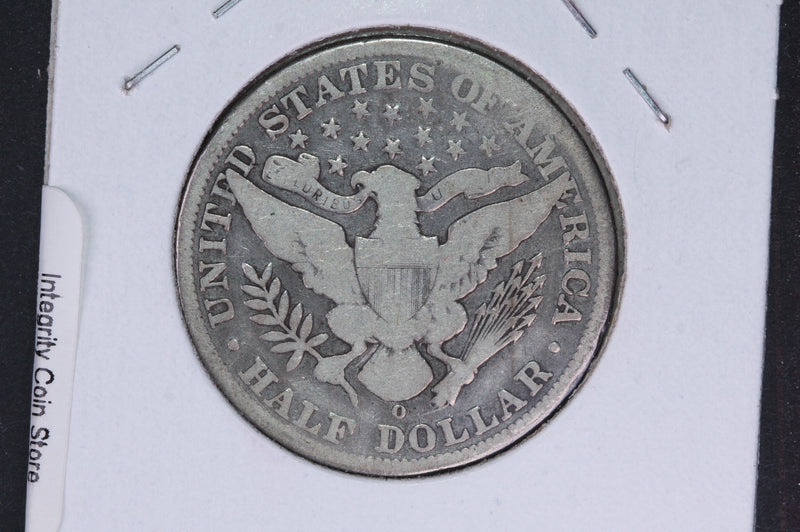 1897-O Barber Half Dollar. Average Circulated Coin. View all photos.