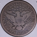 1898 Barber Half Dollar, Good Circulated Coin, Store