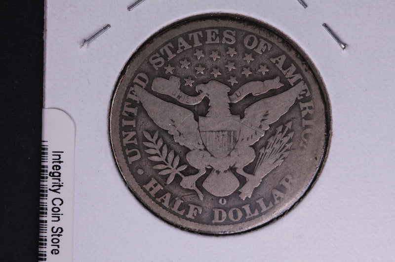 1898-O Barber Half Dollar. Average Circulated Coin. View all photos.