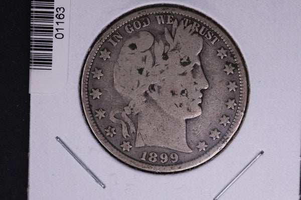 1899 Barber Half Dollar. Average Circulated Coin. View all photos. #01163