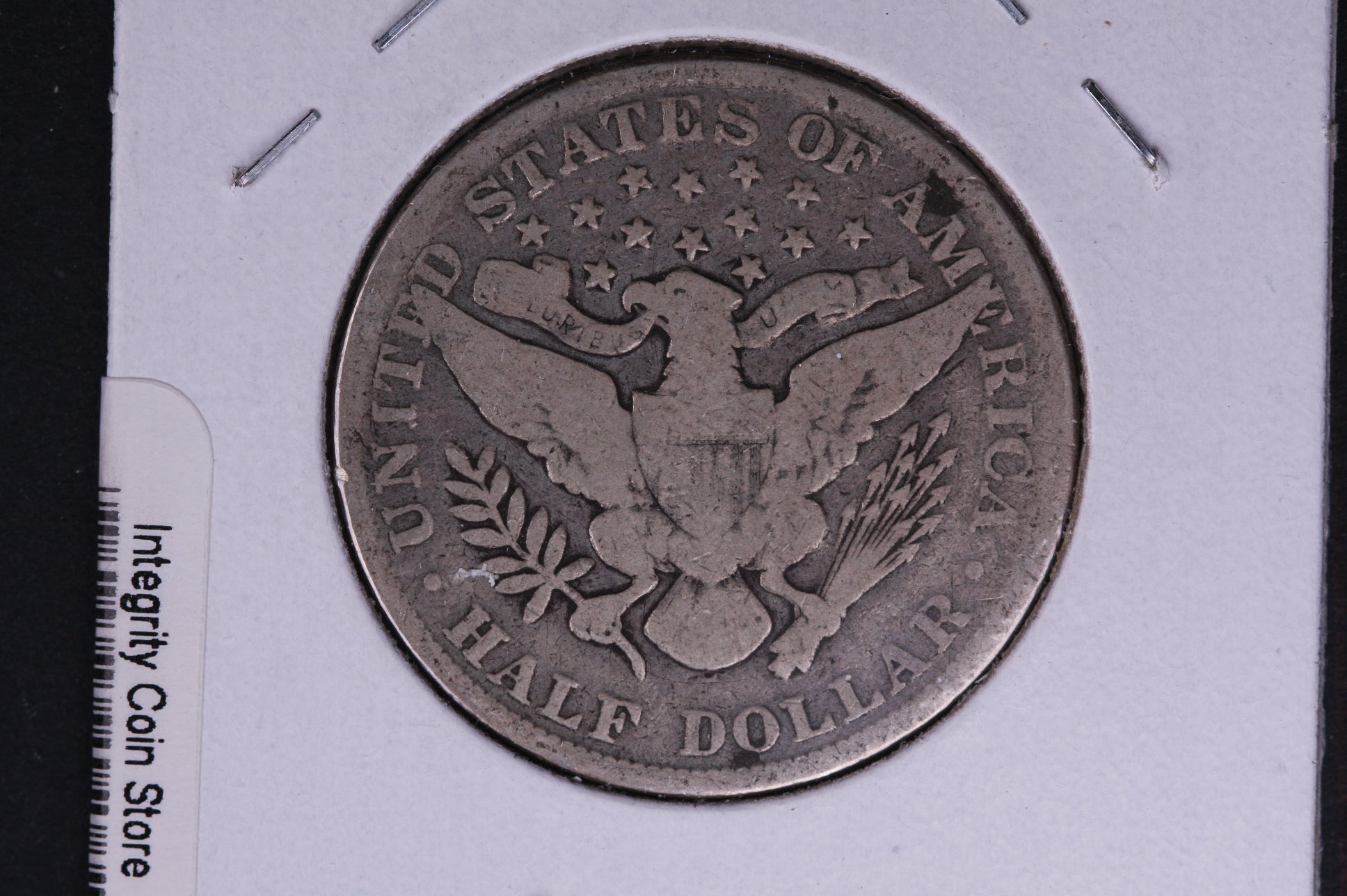 1899 Barber Half Dollar, Very Good Circulated Coin, Store #HR231