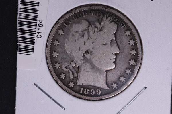 1899 Barber Half Dollar. Average Circulated Coin. View all photos. #01164